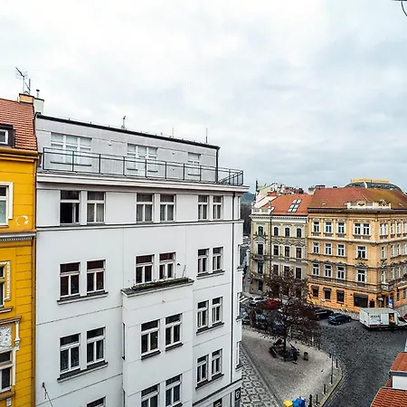 Amazing 2-bedroom With Terrace And Air-condition - 504 Apartmán Praha